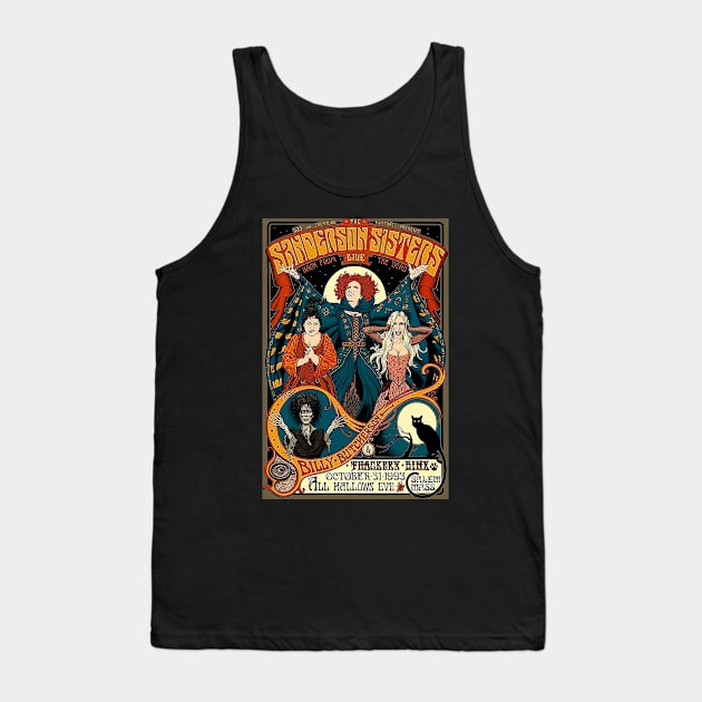 Graphic Vintage fantasy movie Funny Women Tank Top by Smoking Robot